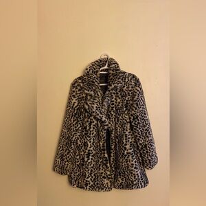 DYNAMITE BRAND, FAUX FUR, COMFY FALL/WINTER CAUSAL COAT